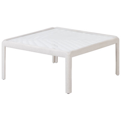 B&Q -  Garden Coffee Table Ferretti 69 Cm 69 Cm Light Beige