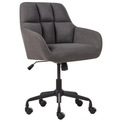 B&Q -   Desk Chair Palmdale Grey