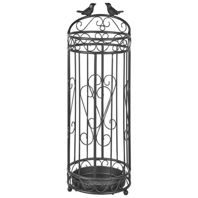 B&Q -  Umbrella Stand Amboise Metal Black