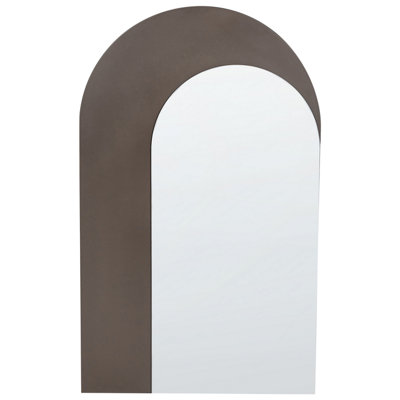 B&Q -  Wall Mirror Pigny 58 Cm 99 Cm Brown