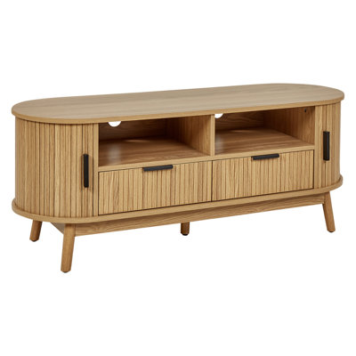 B&Q -  Modern Tv Stand Selah Brown