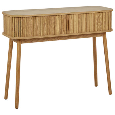 B&Q -   Console Table Selah Brown