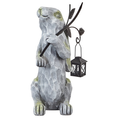Beliani  Garden Figurine Nolay Grey from B&Q
