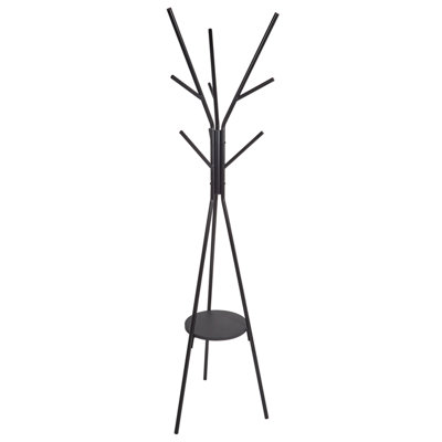 B&Q -  Coat Stand Colby Black