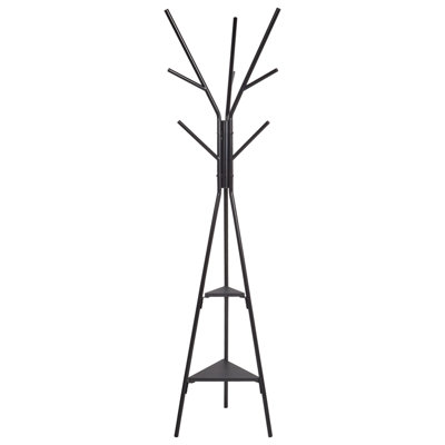 B&Q -   Coat Stand Wray Black