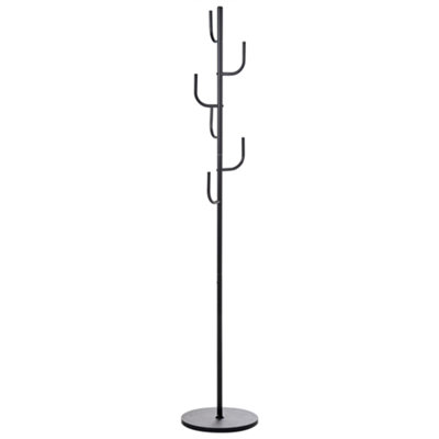 B&Q -   Coat Stand Flagler Black