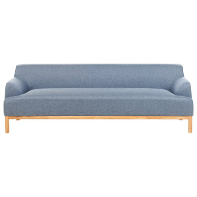 Beliani Sofa 3 Seater Sosjo Fabric Blue from B&Q