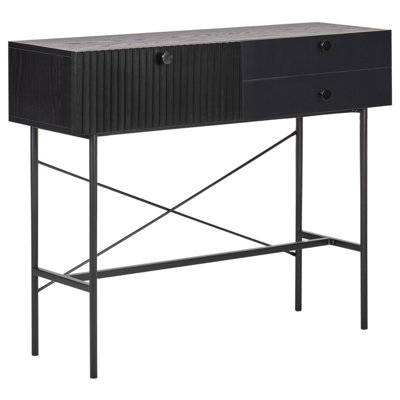 B&Q -   Console Table Coventry Black