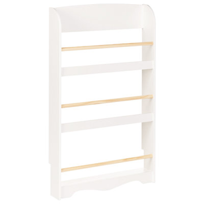Beliani Wall Bookshelf Liloet 100 Cm White from B&Q