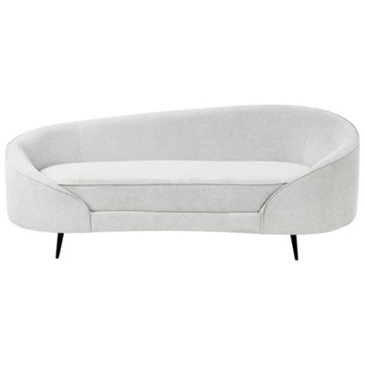 Beliani Sofa 2 Seater Savar Fabric Off-White from B&Q
