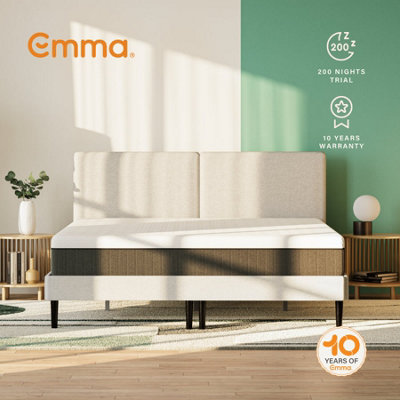 Emma Hybrid Thermosync Mattress And Mattress Protector Bundle Double - 120X190 Small