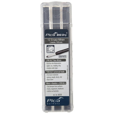 Pica 6030 Refill leads BIG-DRY FOR ALL Graphite - Image 3