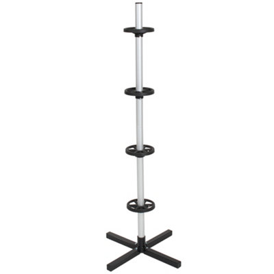 Tectake Aluminum Wheel StandGrey from B&Q