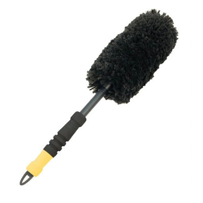 Meguiars Wheel Rim Cleaning Brush Microfibre Non Scratch Cleaning Large X1901Eu from B&Q