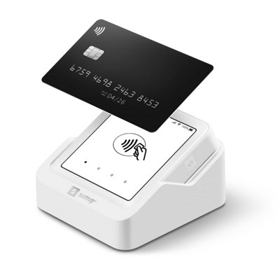 SumUp Solo Credit Card Payment Reader with Charging One Size, White - Image 3