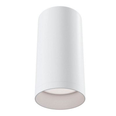Luminosa Lighting Luminosa Alfa Surface Mounted Ceiling Downlight White1 LightGu10 from B&Q