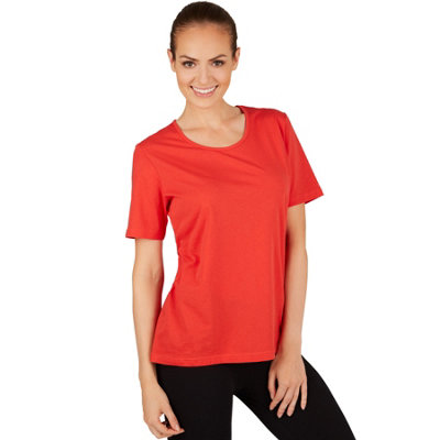 B&Q -  T-ShirtClassic Top For Women -301260Red S