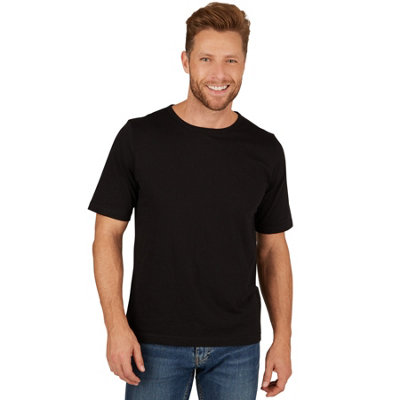 B&Q -  Men  T-Shirt With Round Neck -301270Black S