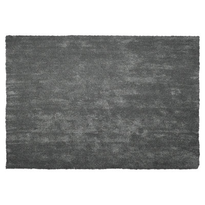 B&Q -  Shaggygy Rug Demre Dark Grey 140 X 200 Cm