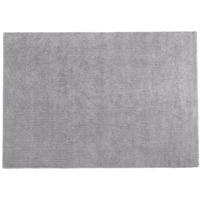 B&Q -  Shaggygy Rug Demre Light Grey 160 X 230 Cm