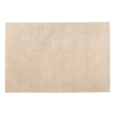 B&Q -  Shaggygy Rug Demre Beige 200 X 300 Cm