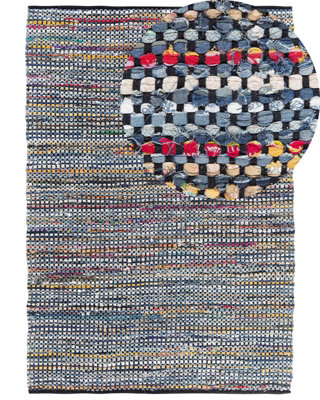 B&Q -  Rug Alanya Multicolour 160 X 230 Cm Cotton