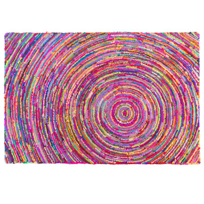 B&Q -  Rug Malatya Multicolour 140 X 200 Cm