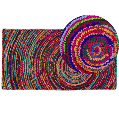 B&Q -  Rug Malatya Multicolour 80 X 150 Cm