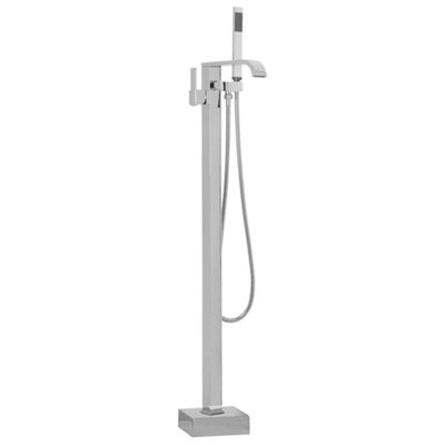 Beliani Freestanding Bathtub Faucet Niagara Silver from B&Q