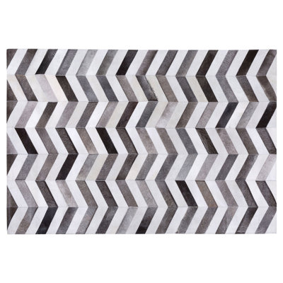 B&Q -  Rug Aksaz Multicolour 140 X 200 Cm Leather