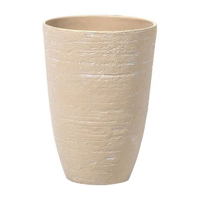 Beliani  Plant Pot Camia 35 Cm Beige from B&Q