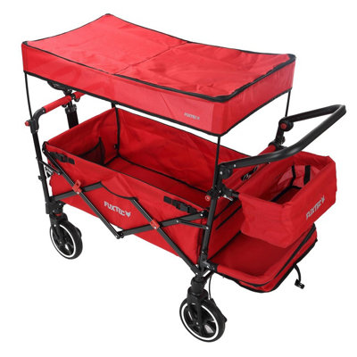 Fuxtec Premium Foldable Handcart Fx-Ct850 With Extendable Interior75 Kg Capacity from B&Q