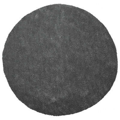 B&Q -  Shaggygy Rug Demre Dark Grey 140 Cm