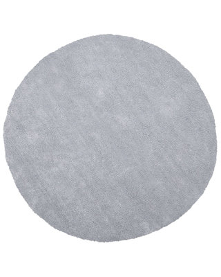 B&Q -  Shaggygy Rug Demre Light Grey 140 Cm