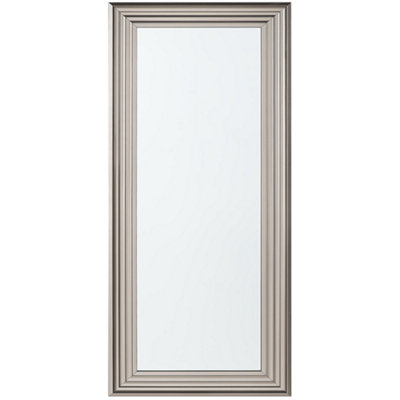 B&Q -  Wall Mirror Chatain 50 Cm 130 Cm Silver