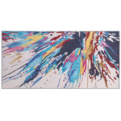 B&Q -  Rug Karabuk Multicolour 80 X 150 Cm