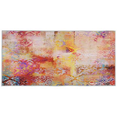 B&Q -  Rug Isparta Multicolour 80 X 150 Cm