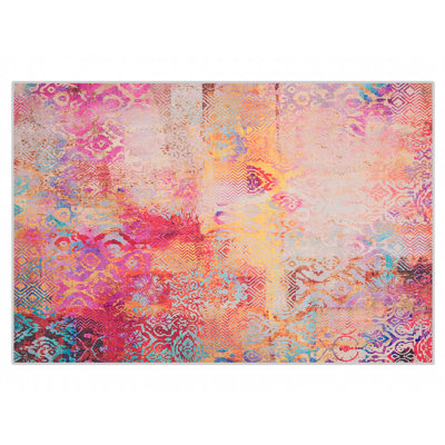 B&Q -  Rug Isparta Multicolour 140 X 200 Cm