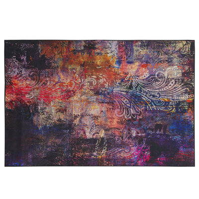 B&Q -  Rug Mardin Multicolour 140 X 200 Cm