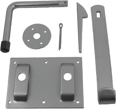 Gezu Impex Gate Latch With Latch Galvanised from B&Q