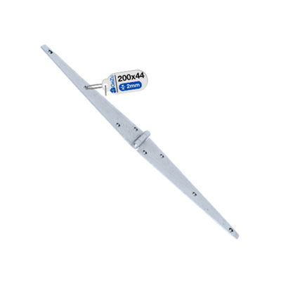 B&Q -  Strap Hinge 200 mm Electroplated Heavy Duty Gate Shed Door Hook Band