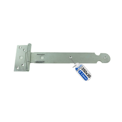 B&Q -  T Hinge 250 mm Electroplated Heavy Duty Gate Shed Door Hook Band