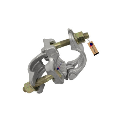 Gezu Impex Swivel Coupler 48 X 48 mm Electroplated Clamp For Scaffolding Steel Pipe Construction Tubes Coupling from B&Q
