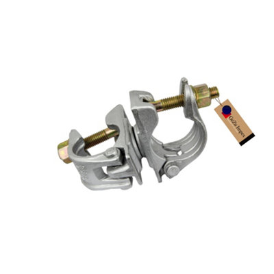 Gezu Impex Swivel Coupler 48 X 48 mm Electroplated Clamp For Scaffolding Steel Pipe Construction Tubes Coupling from B&Q