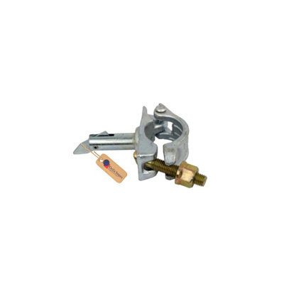 B&Q -  Reinforcement Coupler 48 X 48 mm Hot Dip Galvanised Clamp For Scaffolding Steel Pipe Construction Tubes Coupling