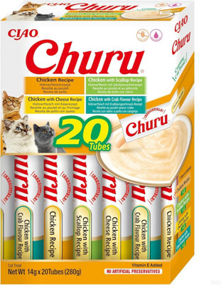 Ciao Churu 20 Pack Box Cat TreatChicken Variety from B&Q