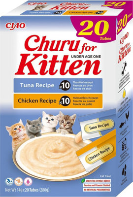Ciao Churu Kitten Variety Cat Treats20 Pack from B&Q