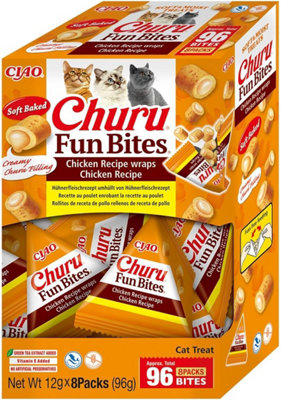 Ciao Churu Fun Bites Cat TreatChicken Recipe Wraps Chicken Recipe from B&Q