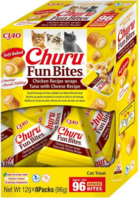 Ciao Churu Fun Bites Cat TreatChicken Recipe Wraps Tuna With Cheese Recipe from B&Q