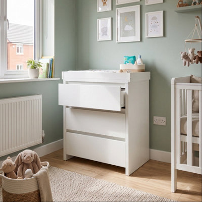 Shefa Changing Unit - Baby - White - Size 3 - Image 3